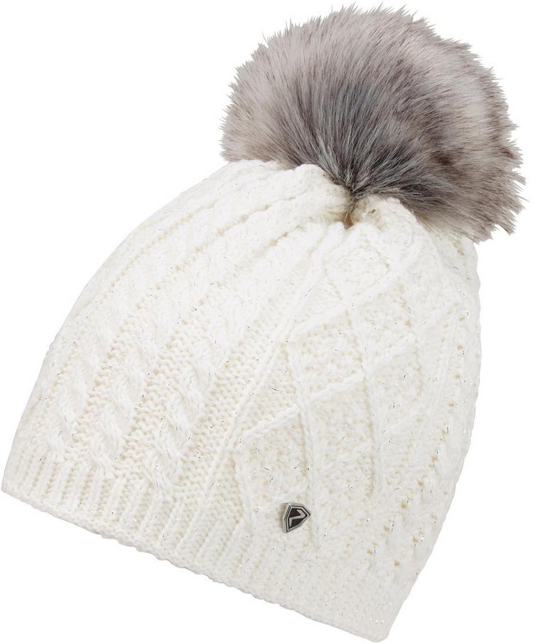 Ziener Ziener ILLHORN Bommelm&uuml;tze Damen - white - 0 | SportScheck