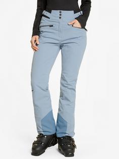 Rückansicht von Ziener Tilla Skihose Damen frozen blue stru