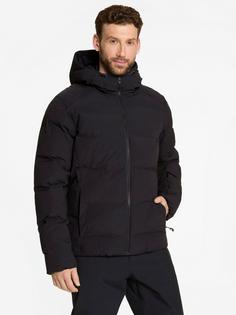 Rückansicht von Ziener Tyers Skijacke Herren black