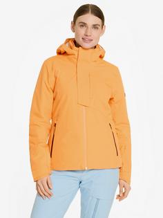 Rückansicht von Ziener Teda Skijacke Damen apricot