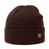 Smith and Miller Basic Cuff Beanie - dark brown