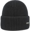 Eisglut Feel Merino Beanie - schwarz