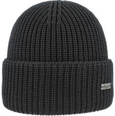 Eisglut Feel Merino Beanie schwarz