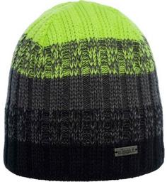 Eisglut Reno Beanie Herren schwarz-lime