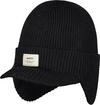Barts Coedy Earflap Beanie Herren - black