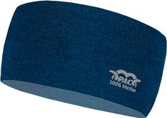 P.A.C. Merino Stirnband navy