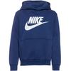 Nike NSW CLUB FLEECE Hoodie Kinder - midnight navy-white