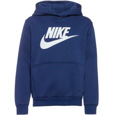 Nike NSW CLUB FLEECE Hoodie Kinder midnight navy-white