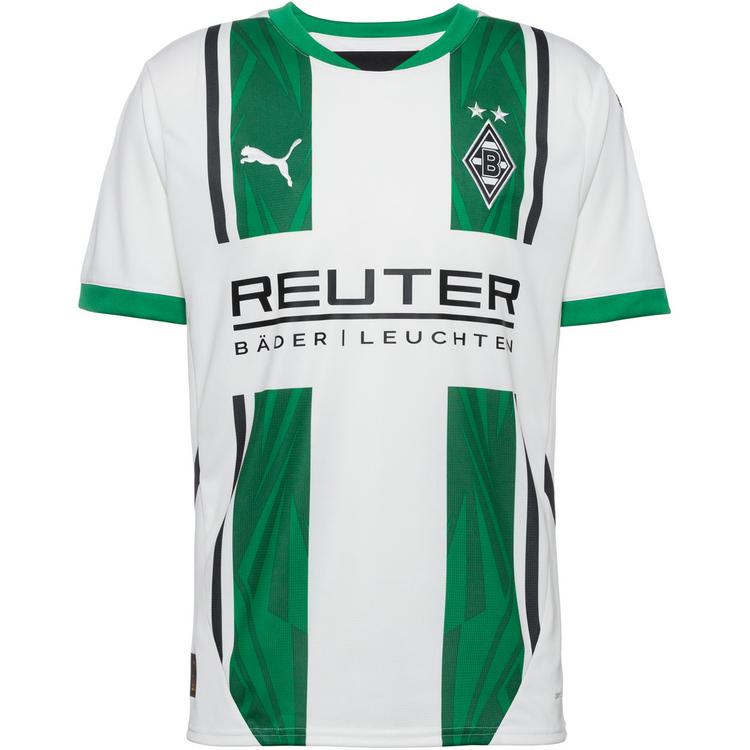 PUMA PUMA Borussia M&ouml;nchengladbach 24-25 Heim Teamtrikot Herren - puma white-archive green - 0 | SportScheck