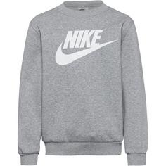 Nike NSW CLUB Sweatshirt Kinder dk grey heather-white