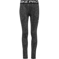 Nike PRO Tights Kinder black-white