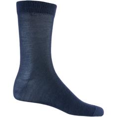 Rückansicht von UphillSport LIGHT Wandersocken navy