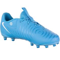 Rückansicht von Nike JR PHANTOM GX II ACADEMY FG/MG Fußballschuhe Kinder blue fury-white