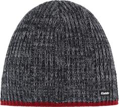 Eisbär Merino Rene Beanie burgund-grafit