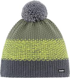 Eisbär STAR POMPON Bommelmütze Herren anthra-lime yellow-misty forest