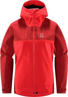 Haglöfs Front Proof Hardshelljacke Damen poppy red-corrosion