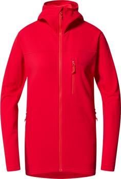 Haglöfs Rosson Fleecejacke Damen bright red