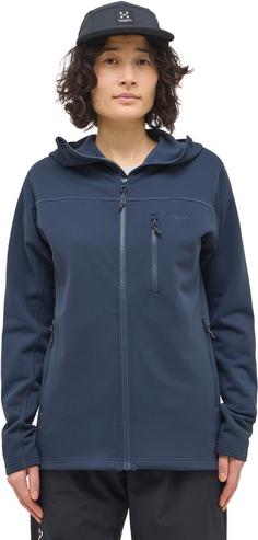 Rückansicht von Haglöfs Rosson Fleecejacke Damen tarn blue