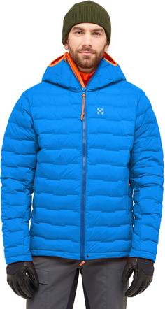 Rückansicht von Haglöfs Spitz Daunenjacke Herren electric blue