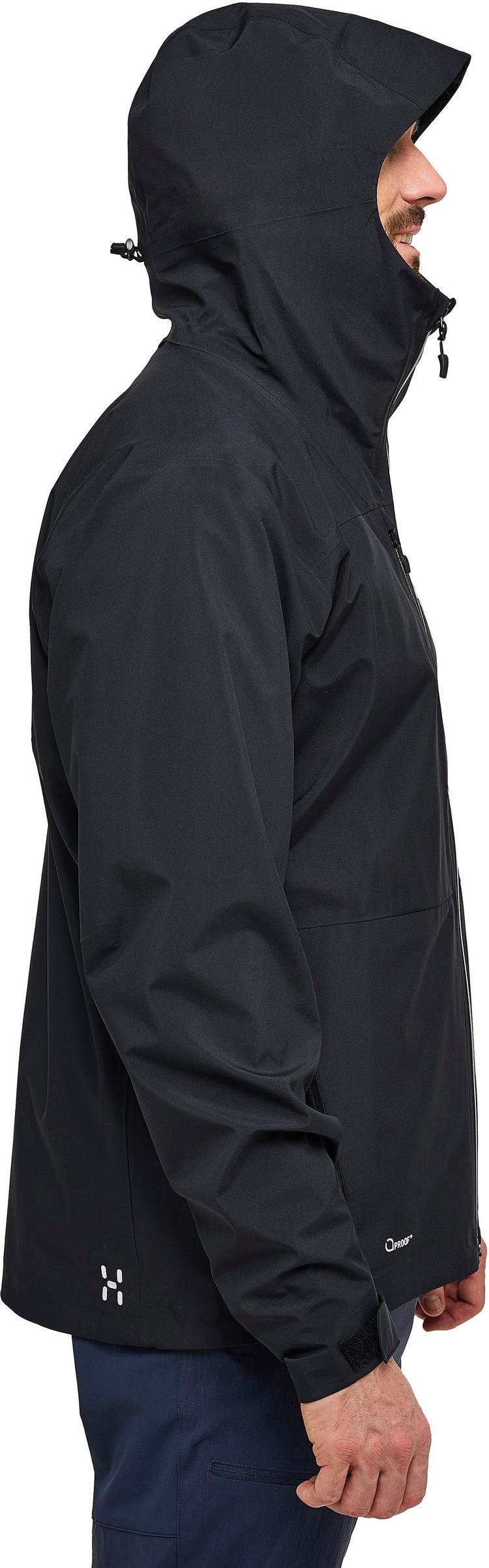 Hagl&ouml;fs Hagl&ouml;fs Front Proof Hardshelljacke Herren - true black - 1 | SportScheck