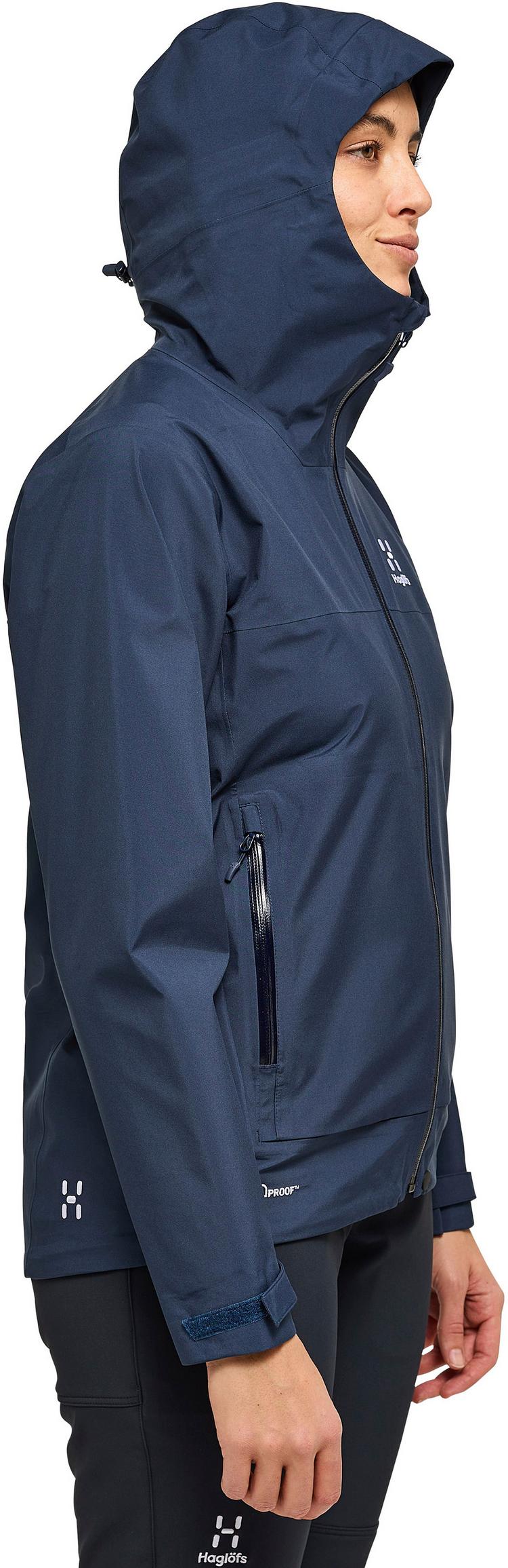 Hagl&ouml;fs Hagl&ouml;fs Front Proof Hardshelljacke Damen - tarn blue - 1 | SportScheck