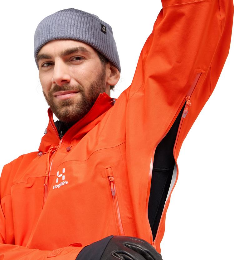 Hagl&ouml;fs Hagl&ouml;fs ROC Flash Hardshelljacke Herren - habanero - 3 | SportScheck
