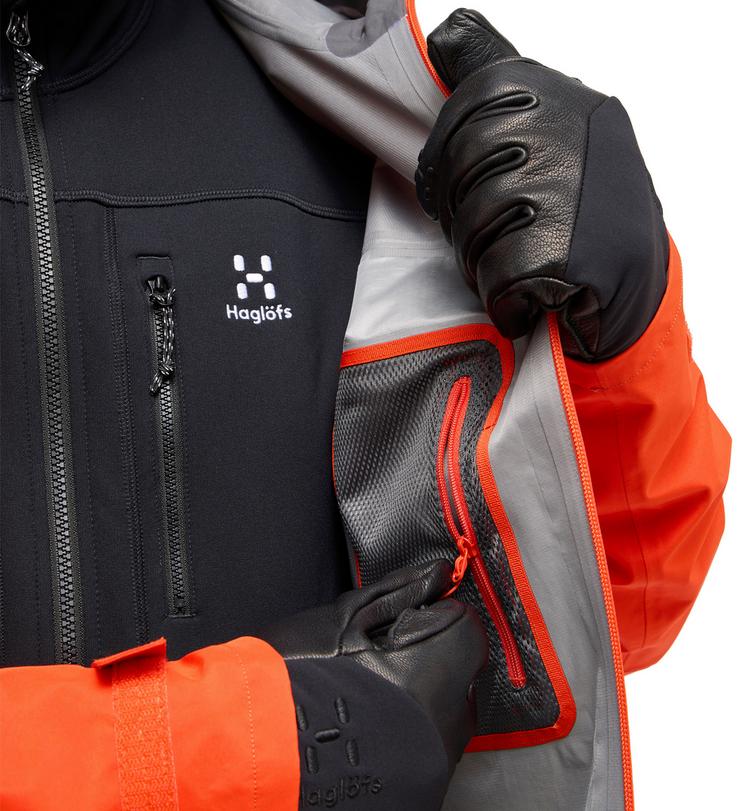 Hagl&ouml;fs Hagl&ouml;fs ROC Flash Hardshelljacke Herren - habanero - 7 | SportScheck