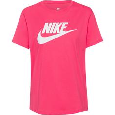 Nike Essential Icon Futura T-Shirt Damen aster pink-white