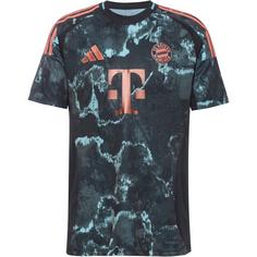 adidas FC Bayern München 24-25 Auswärts Fußballtrikot Herren black