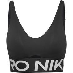 Nike INDY PLUNGE Sport-BH Damen black-white-white