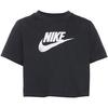 Nike NSW FUTURA Croptop M&auml;dchen - black
