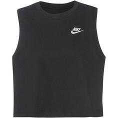 Nike NSW Croptop Damen black-white