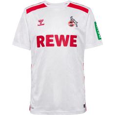 hummel 1. FC Köln 24-25 Heim Fußballtrikot Herren white-true red