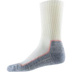 Rückansicht von UphillSport TIEVA Wandersocken offwhite-grey