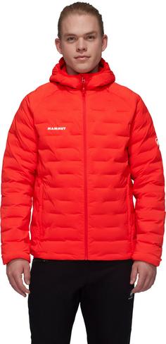 Rückansicht von Mammut Sender Steppjacke Herren mammut red