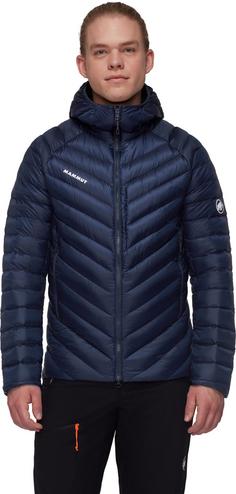 Rückansicht von Mammut Broad Daunenjacke Herren marine-black