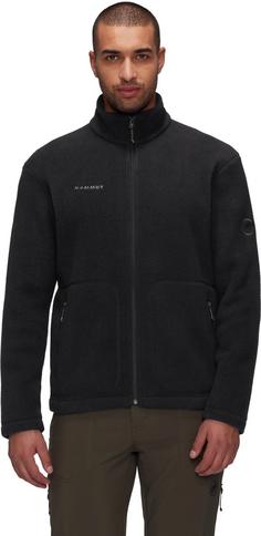 Rückansicht von Mammut Falera Fleecejacke Herren black