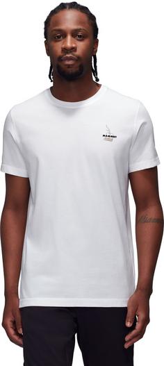 Rückansicht von Mammut Core T-Shirt Herren white