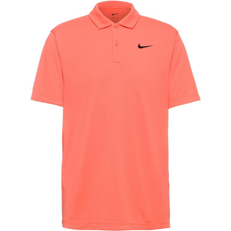 Nike Nike Solid Tennis Polo Herren - lt wild mango-black - 0 | SportScheck