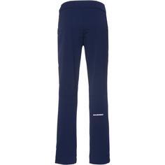 Rückansicht von Mammut Taiss Softshellhose Herren marine