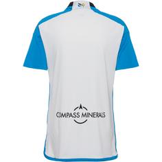 Rückansicht von adidas Kansas City 24-25 3rd Fußballtrikot Herren white-shock cyan