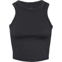 Nike One Croptop Damen black-black