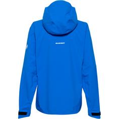 Rückansicht von Mammut Taiss Hardshelljacke Herren glacier blue