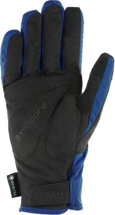 Rückansicht von Roeckl GORE-TEX Rosegg 2 Fahrradhandschuhe alpine blue