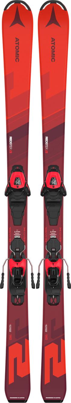 ATOMIC REDSTER J2 130-150 + L 6 GW 24/25 Carving Ski Kinder red