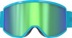 Rückansicht von ATOMIC FOUR HD Skibrille teal blue