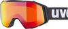 Uvex gravity FM Brille - black matt-red
