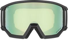 Rückansicht von Uvex Athlectic CV Skibrille grey-black-opal-yellow