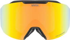 Rückansicht von Uvex evidnt ATTRACT S Skibrille black matt