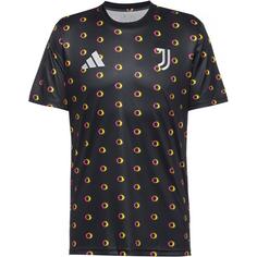adidas Juventus Turin Prematch Fanshirt Herren black